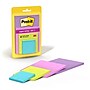 Post-it Super Sticky Notes, Assorted Sizes, Supernova Neons Collection, 45 Sheets/Pad, 4 Pads/Pack (4622-SSMIA)~#|#~3AE707DF-3520-4C77-B425B63D5940CB9F_sc7