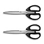 Staples 8" Pointed Tip Stainless Steel Scissors, Straight Handle, Right & Left Handed, 2/Pack (TR55043)~#|#~3AE9B797-C50B-4D13-835CB964859999B2_sc7
