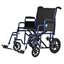 Medline Bariatric Transport Wheelchair, Desk-Length Arms, Black (TCB228N21S)~#|#~3AEA7782-296B-4CBF-ACC25FE50C93E6F4_sc7