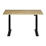 FlexiSpot E7 Commercial 55''W Electric Rectangular Adjustable Standing Desk, Rubber Wood/Black (E7BCOM5528-RW)~#|#~3AEBF772-01F0-488D-873177A9628E7085_sc7
