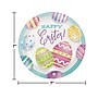 Creative Converting Eggsciting Easter Egg Plate, Multicolor, 24/Pack (DTC369777PLT)~#|#~3AEF9A5D-142B-47E6-A5B5F7D078DF0520_sc7