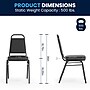 Flash Furniture HERCULES Series Vinyl Banquet Chair, Black (FD-BHF-1-GG)~#|#~3AEFCB2A-CFAB-40A9-8B8AB5A8D69CF641_sc7