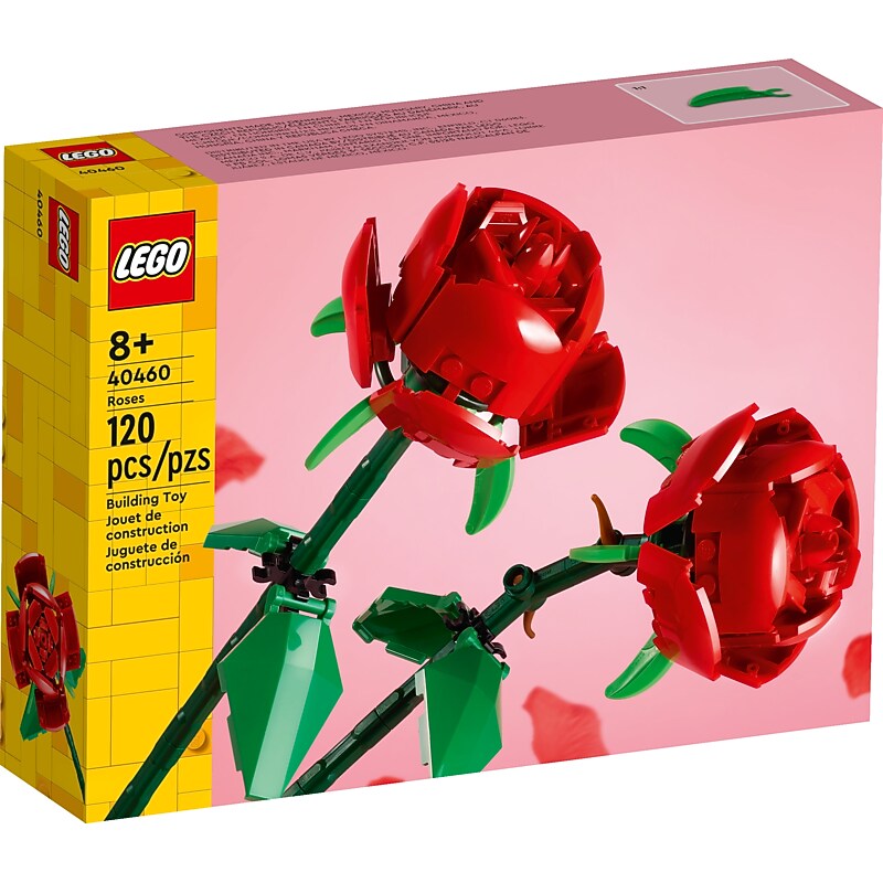 LEGO Botanicals Roses, 120 Pieces (40460) image 1