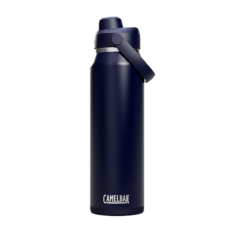 CamelBak Thrive Chug Stainless Steel Double Wall Insulated Water Bottle, 32 oz., Navy (2930401001) image 1