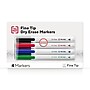 TRU RED™ Pen Dry Erase Markers, Fine Tip, Assorted, 4/Pack (TR61457/TR54562)~#|#~3AF8995F-B6CA-4299-B6AFC83084986A4F_sc7