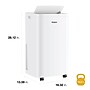 Whirlpool 115-Volt 14,000 BTU Portable Air Conditioner with Remote, White (WHNP141AW)~#|#~3AF9261D-DB42-4ADA-AFD9B4E0993F4AA3_sc7