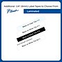 Brother P-touch TZe-211 Laminated Label Maker Tape, 1/4" x 26-2/10', Black On White (TZe-211)~#|#~3AFB96FF-7BEE-4195-B6927272B402B767_sc7