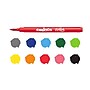 CARIOCA Super Brush Washable Kids Markers, Brush Tip, Assorted Colors, 10/Pack, 2/Bundle (CRA42937-2)~#|#~3AFFB0BA-F167-46B6-95FC39BC750BBBAC_sc7
