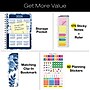 2025-2026 Global Printed Products Blue Bloom 5.5" x 8" Academic Weekly & Monthly Planner, Paper Cover, Multicolor (RET26-58-02)~#|#~3AFFDB10-1437-4B2D-ACBC1C507C942735_sc7