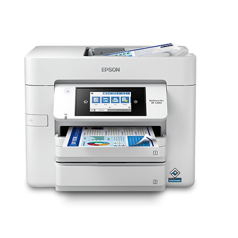 Epson WorkForce Pro WF-C4810 Color MFP Printer (C11CJ05205) image 1