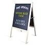 Flipside Chalkboard Marquee Easel, 42", Black/Natural Wood (31222)~#|#~3B06E017-49DD-47D8-B399CAA6AC70B3EA_sc7