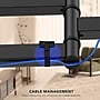 Mount-It! ADA Compliant Full Motion TV Wall Mount With Ultra-Slim Profile For 43" to 90" Screens,130 lbs. Max. (MI-309)~#|#~3B1029B7-2916-469C-8DBDE1A37A42F523_sc7