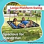 Hey! Play! Platform Tree Swing, Blue/Black (80-SA-173)~#|#~3B176B9B-35D0-4612-A847DE7C4651C037_sc7