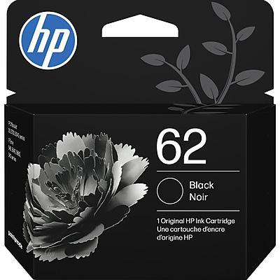 HP 62 Black Standard Yield Ink Cartridge, Prints Up to 200 Pages (C2P04AN#140) Sansujyuku sansujyuku.com