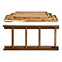 MegaChef Ladder Tray Set, Brown, 3 Tier, 4 Pieces (935122162M)~#|#~3B1A279B-932C-4A98-A195DBD272F69F52_sc7
