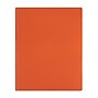 Staples Matte 2-Pocket Plastic Portfolio Folder with Fasteners, Orange (ST55474-CC)~#|#~3B1BB7C5-DBFF-499B-9A5AC47AC1EBEAB4_sc7