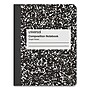 Universal Composition Notebooks, 9.75" x 7.5", Quad, 100 Sheets, Black, 6/Pack (UNV20957)~#|#~3B1D97E9-3724-4E92-B060D8984A23A10D_sc7
