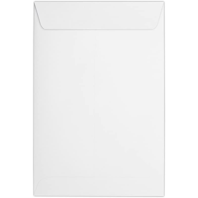 LUX 6" x 9" Kraft Open End Envelopes, 500/Box, 80lb. White (1644-32IJ-500) image 1