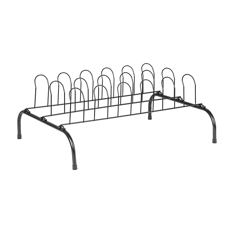 Household Essentials Metal Wire Shoe Rack, 9-Pairs (HE1109) image 1