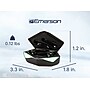 Emerson Gaming True Wireless Bluetooth Earbuds, Black (EG-1501)~#|#~3B247529-CB7D-4766-893DBD1806F6A3EA_sc7