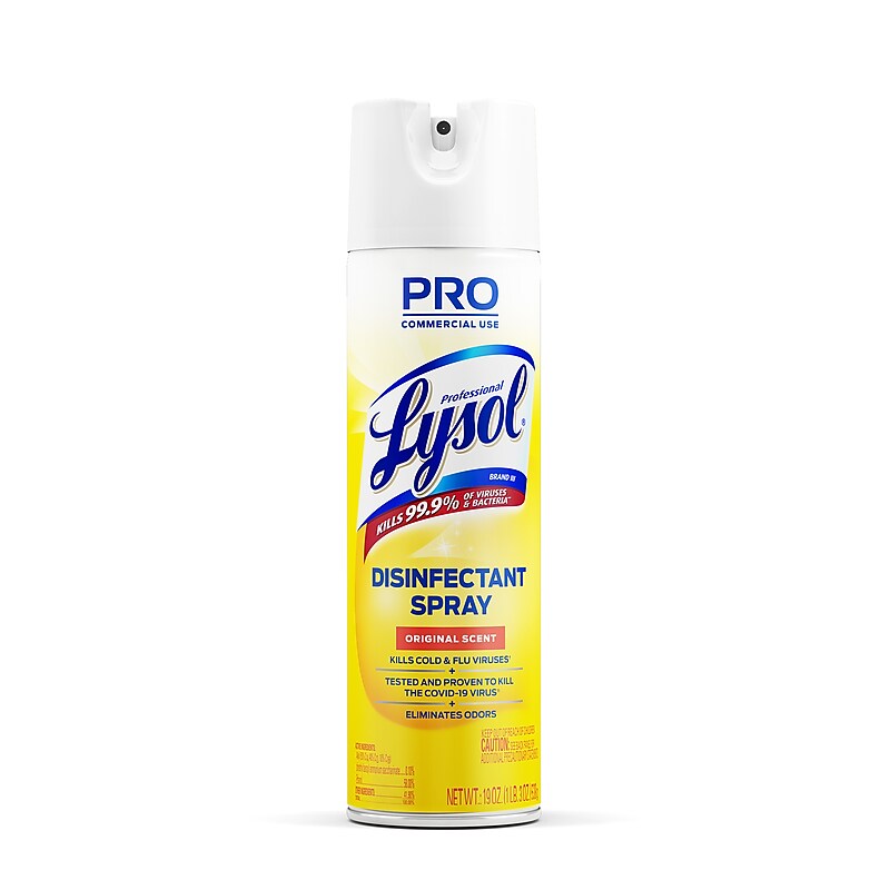 Lysol Professional Disinfectant Spray, Original Scent, 19 Oz. (3624104650) image 1