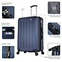 DUKAP Intely 28" Hardside Suitcase, 4-Wheeled Spinner, TSA Checkpoint Friendly, Blue (DKINT00M-BLU)~#|#~3B27332B-0015-42FC-942698272B6F2505_sc7