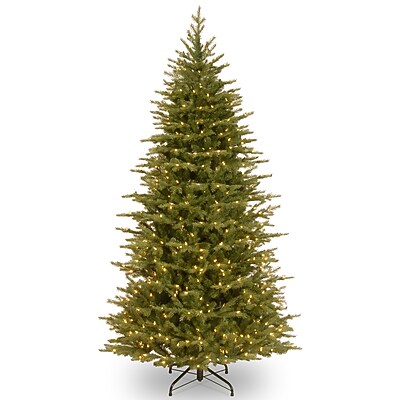 National Tree Company 6.5 ft Pre-Lit North Valley Spruce Artificial Christmas Tree - Thumbnail 4
