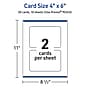Avery Integrated Cards, 4" x 6", Glossy White, 20/Pack (95345)~#|#~3B32AF65-7E42-4A2D-9540891076BC4474_sc7