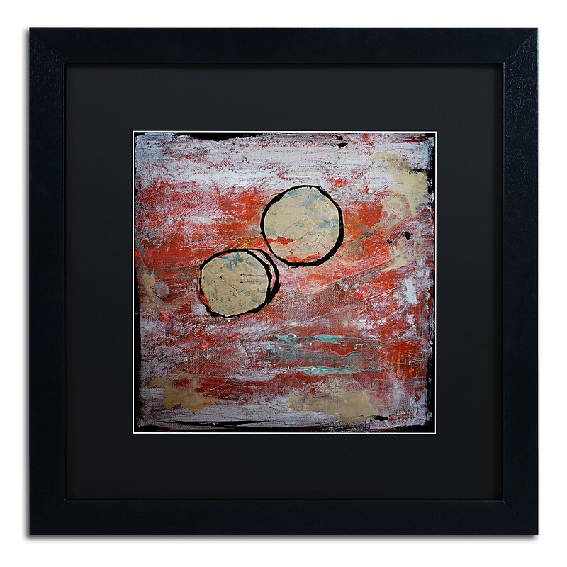 Trademark Fine Art ''The Host'' by Nicole Dietz 16" x 16" Black Matted Black Frame (ND100-B1616BMF) image 1