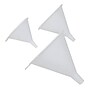 Better Houseware Set of 3 Funnels, White (BTH1007)~#|#~3B33E4B0-B855-4453-8162003F65C8D91D_sc7