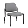 Boss Office Products Vinyl Guest Chair, Armless, Gray (B9595AM-GY-400)~#|#~3B3400B2-29B7-4FBB-9D417BFC19AB62CC_sc7