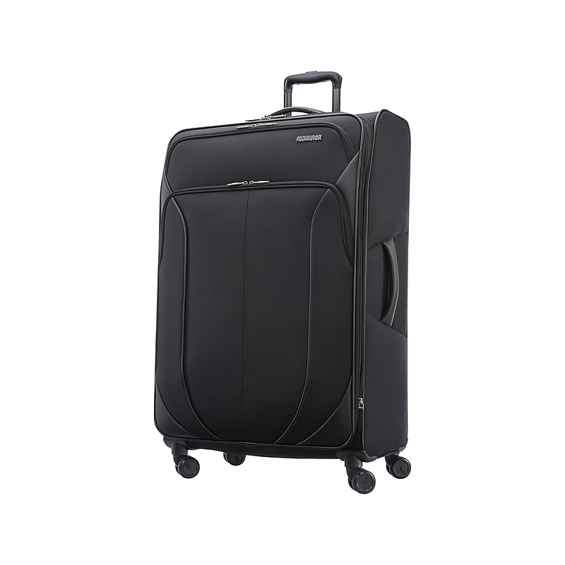American Tourister 4 KIX 2.0 32.5" Suitcase, 4-Wheeled Spinner, Black (142354-1041) image 1