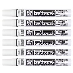 Sakura Pen-Touch Washable Water-Based Markers, Assorted Metallics