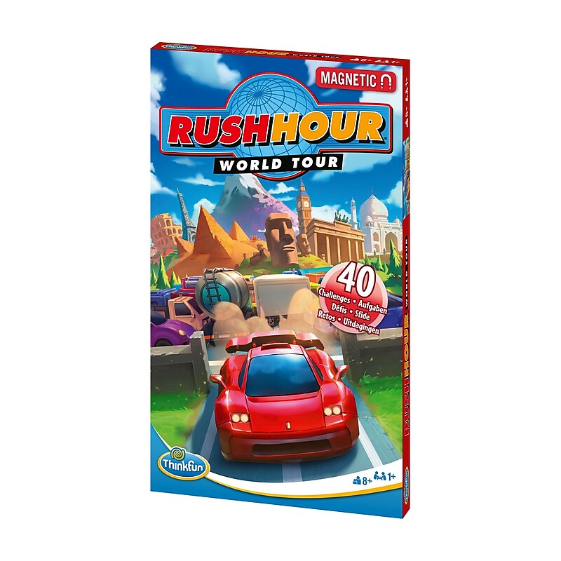 Ravensburger ThinkFun Rush Hour World Tour Puzzle (76544) image 1