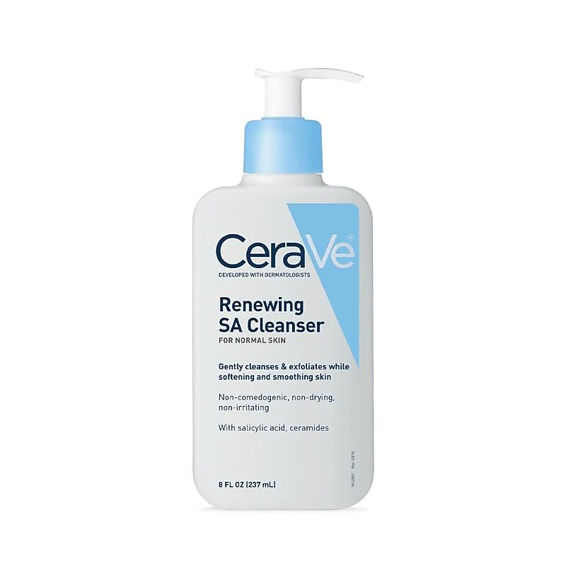 CeraVe Skin SA Renew Face Wash & Cleanser, 8 oz. (S2929607) image 1
