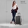 DUKAP Discovery 21.65" Hardside Suitcase, 4-Wheeled Spinner, TSA Checkpoint Friendly, Black (DKDIS00S-BLK)~#|#~3B465BC7-3AEC-448A-8457962A4FF288FF_sc7