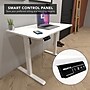 Mount-It! 48"W Electric Rectangular Adjustable Standing Desk, White (MI-8037)~#|#~3B499964-B95D-4072-B5DF7C3D35C5522B_sc7
