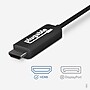Plugable 6' USB 3.1 Type-C to HDMI 2.0 Audio/Video Monitor Cable, Male to Male, Black (USBC-HDMI-CABLE)~#|#~3B4DDAE4-102A-4180-A7C960E23780EB76_sc7