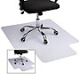 Mind Reader Carpet Chair Mat with Lip, 36" x 48'', Low-Pile, Clear, Set of 2 (2OFFCMAT-CLR)~#|#~3B4ED65F-35B0-407F-8A3E152CB17C35A4_sc7