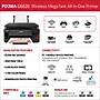 Canon PIXMA MegaTank G6020 Wireless Color All-In-One Supertank Inkjet Printer, Best for Home Office (3113C002)~#|#~3B5A5ABD-1FB4-49E9-844DB6271838FE91_sc7