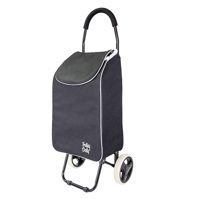 Dbest Trolley Dolly Sport Foldable Rolling Grocery Cart, Black (01-916) image 1