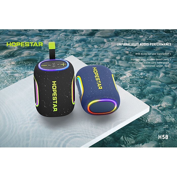 Worryfree Gadgets Hopestar Wireless Bluetooth 65W Party Speaker