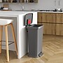 iTouchless SoftStep Plastic Step Trash Can, 13.2 Gallon, Gray (PL13GGP)~#|#~3B703697-F504-410B-880D4192A76763AE_sc7
