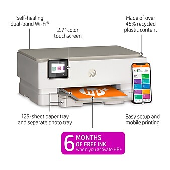 HP ENVY Inspire 7255e Wireless Color All-In-One Inkjet Printer (1W2Y9A)