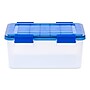 Iris 19 Quart Element Resistant Ultimate Clear Latching Plastic Storage Bin, Clear, 5/Pack (500137)~#|#~3B74DA75-C6DC-4F4A-8D4022E8EB71A806_sc7