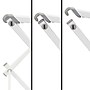 Household Essentials Collapsible Laundry Sorter, Metal, White (5119-1)~#|#~3B75B261-162F-4B5F-B3DB3B864B326197_sc7