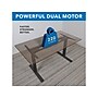 Mount-It! Ultimate 55"W Electric Rectangular Adjustable Standing Desk, Adrift/Black (MI-18080)~#|#~3B75EB8C-ABE3-4145-ABD96DD55E1DD0C3_sc7