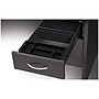 Hirsh 48"W Single-Pedestal Computer Desk, Charcoal/Mahogany (20540)~#|#~3B784975-AC98-464C-9A9DA3A4DBC646D7_sc7