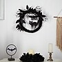 Nearly Natural Halloween Black Cat and Bat Boo Twig Wreath, 22" (W1207)~#|#~3B7B36B1-9C84-401F-9319BF00B9E03ADE_sc7