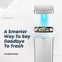 Nine Stars Nova Stainless Steel Motion Sensor Trash Can, 13.2 Gallon, Silver (ONT-50-81SL)~#|#~3B7C33AF-6560-4F3C-BAB9E4E1943C6E26_sc7